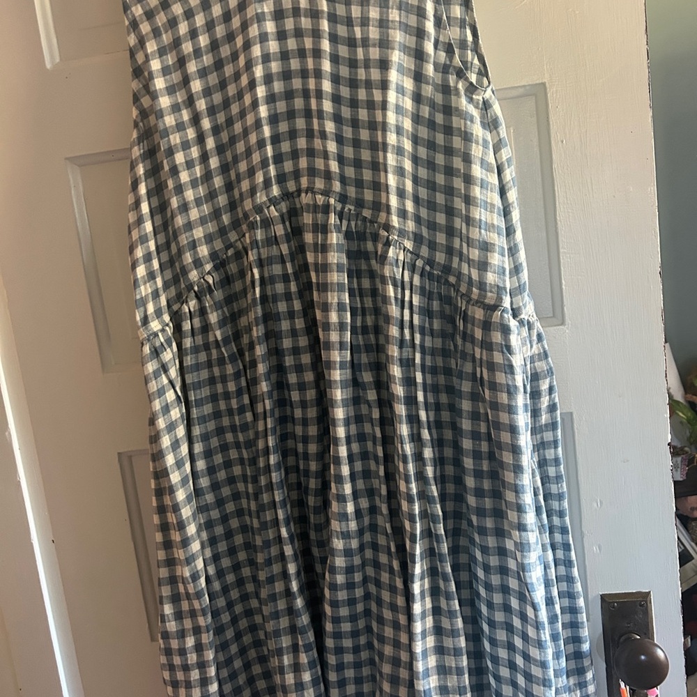 notPERFECTLINEN Gingham Dress - Picture 4 of 6